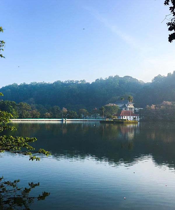 Wander around the Kandy Lake